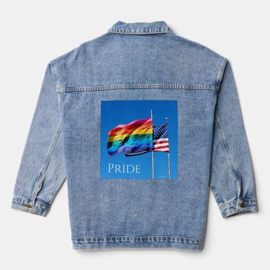 'Pride' Denim Jacket (Achterkant)