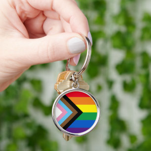 Pride diversity Inclusief regenboog Lgbtq homovlag Sleutelhanger