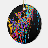 Pride Drip Patroon Ornament (Links)