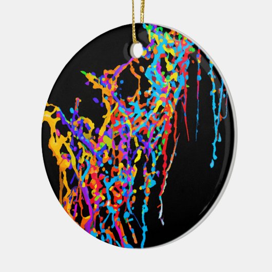 Pride Drip Patroon Ornament (Links)