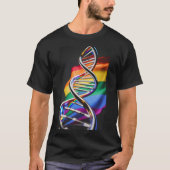 Pride dubbele helix t-shirt (Voorkant)