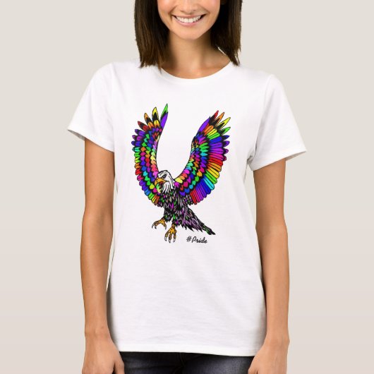 Pride Eagle! T-shirt (Voorkant)