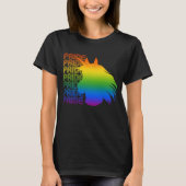 Pride Eenhoorn T-shirt (Voorkant)