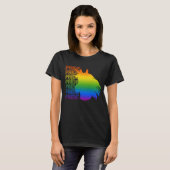 Pride Eenhoorn T-shirt (Voorkant volledig)
