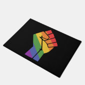 Pride Eerste LGBT Design voor Gelijkheid Deurmat (Schuin)