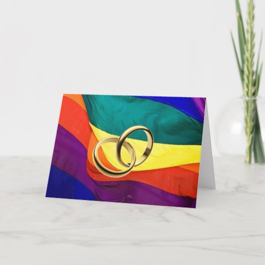 Pride en huwelijk kaart (Voorkant)