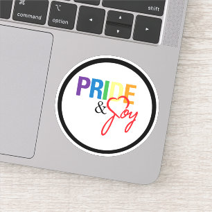 Pride en Joy Logo Vinyl Sticker