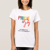 Pride en Joy t shirt (Voorkant)