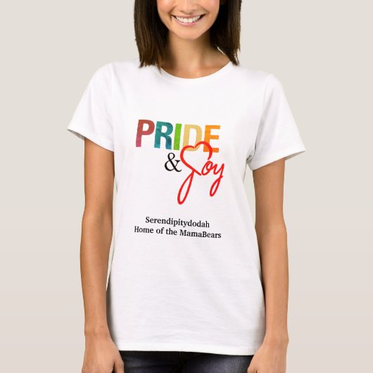 Pride en Joy t shirt (Voorkant)