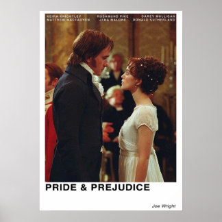 Pride en Prejudice 2005 Poster