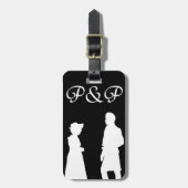 Pride en Prejudice Bagagelabel (Voorkant verticaal)