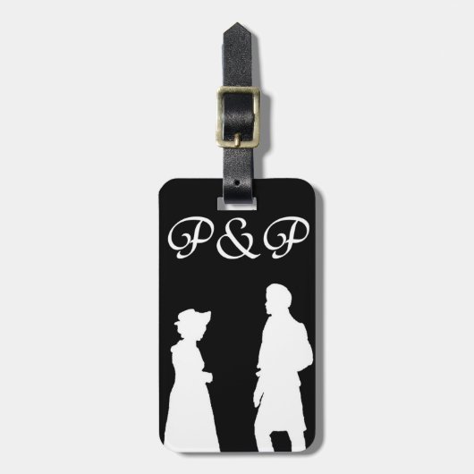 Pride en Prejudice Bagagelabel (Voorkant verticaal)
