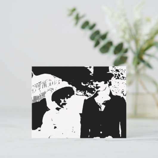 Pride en Prejudice Briefkaart (Staand voorkant)