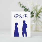Pride en Prejudice Briefkaart (Staand voorkant)