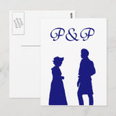 Pride en Prejudice Briefkaart (Voorkant / Achterkant)