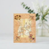 Pride en Prejudice Briefkaart (Staand voorkant)