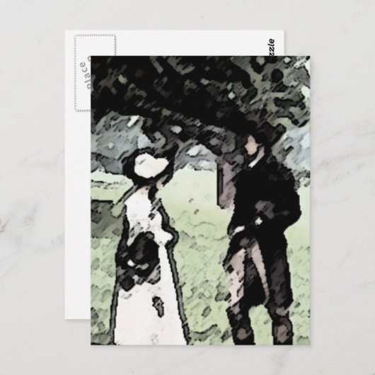 Pride en Prejudice Briefkaart (Voorkant / Achterkant)