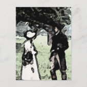 Pride en Prejudice Briefkaart (Voorkant)