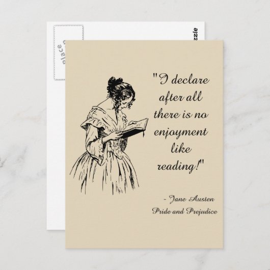 Pride en Prejudice Briefkaart (Voorkant / Achterkant)