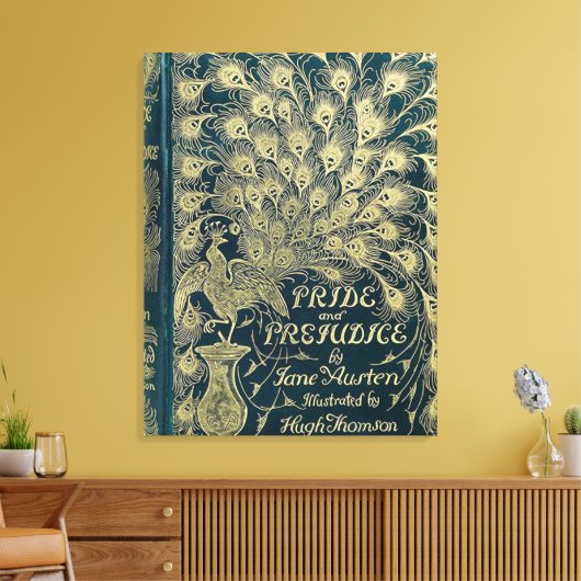 Pride en Prejudice Canvas Afdruk (Insitu (Woonkamer))