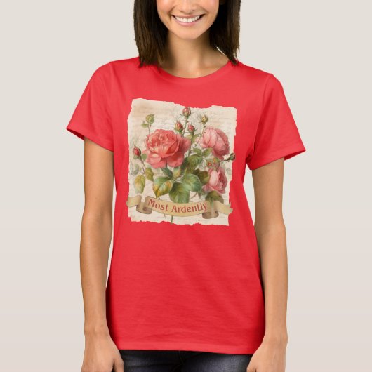 Pride en Prejudice, citaat van de heer Darcy, het  T-shirt (Voorkant)