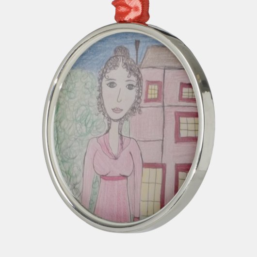 Pride en Prejudice Metalen Ornament (Links)