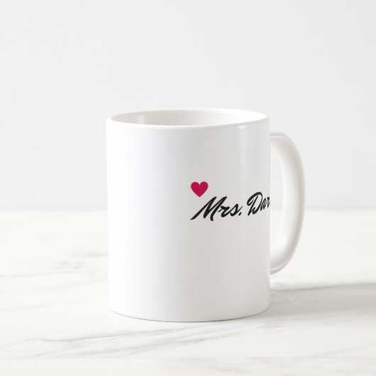 Pride en Prejudice Mok van mevrouw Darcy (Voorkant rechts)