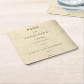 Pride en Prejudice Onderzetter (Schuin)