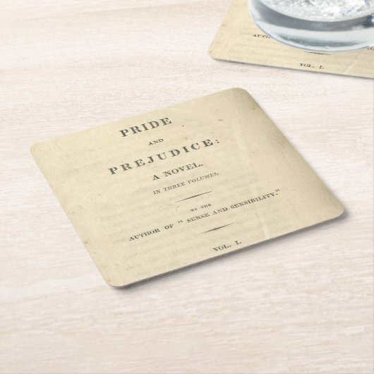 Pride en Prejudice Onderzetter (Schuin)