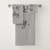 Pride en Prejudice-paren I Bad Handdoek (Insitu)