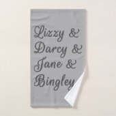 Pride en Prejudice-paren I Bad Handdoek (Handdoek)