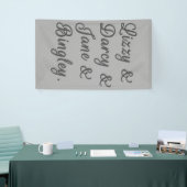 Pride en Prejudice-paren I Spandoek (Beurs)