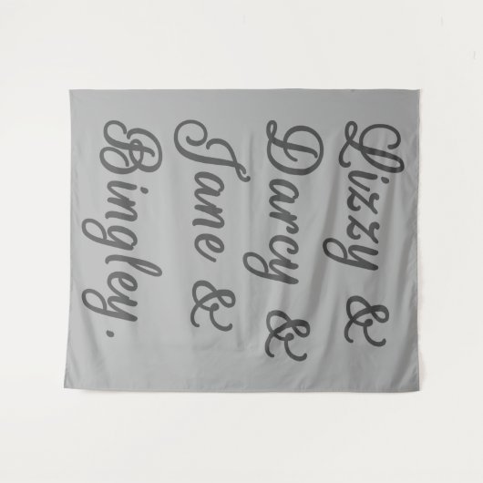 Pride en Prejudice-paren I Wandkleed (Voorkant (horizontaal))