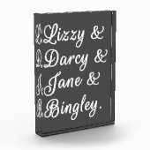 Pride en Prejudice-paren II Fotoblokken (Links)