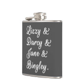 Pride en Prejudice-paren II Heupfles (Links)