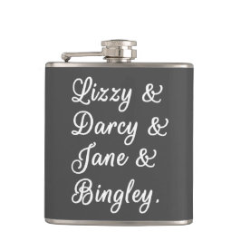 Pride en Prejudice-paren II Heupfles