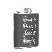 Pride en Prejudice-paren II Heupfles (Rechts)