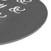 Pride en Prejudice-paren II Snijplank (Hoek)