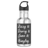 Pride en Prejudice-paren II Waterfles (Voorkant)