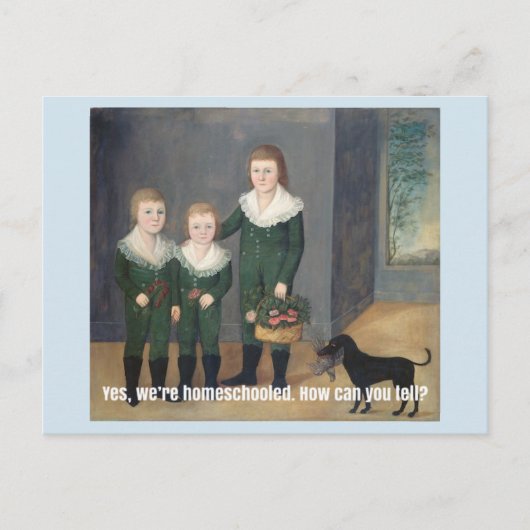 Pride en Prejudice Picnic Aankondigingskaart (Voorkant)