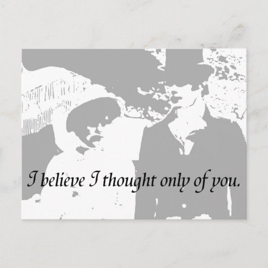 Pride en Prejudice Quote Briefkaart (Voorkant)