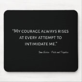 Pride en Prejudice Quote I Muismat (Voorkant)