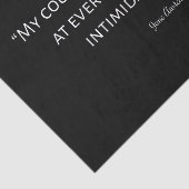 Pride en Prejudice Quote I Tissuepapier (Detail)