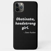 Pride en Prejudice Quote II Case-Mate iPhone Case (Achterkant)