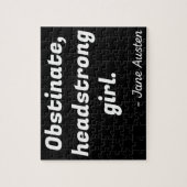 Pride en Prejudice Quote II Legpuzzel (Verticaal)