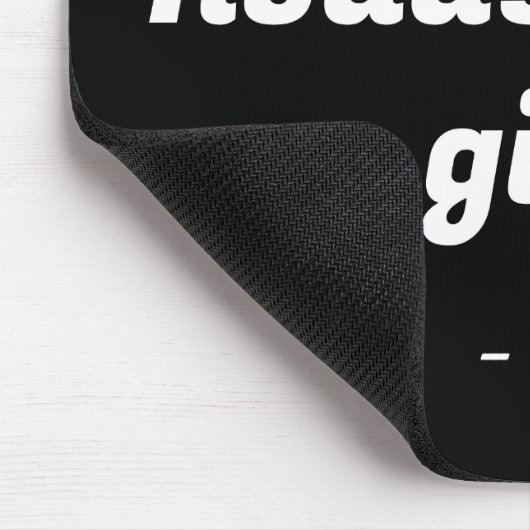 Pride en Prejudice Quote II Muismat (Hoek)