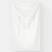 Pride en Prejudice Quote II Spandoek (Verticaal)