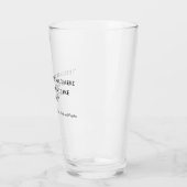 Pride en Prejudice Quote III Glas (Links)