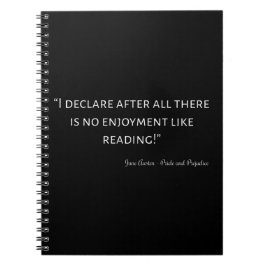 Pride en Prejudice Quote III Notitieboek