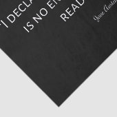 Pride en Prejudice Quote III Tissuepapier (Detail)